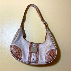 Tan Liz Claborne mini purse